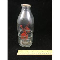 LDS CHURCH WELFARE MILK BOTTLE (DESERT SALT LAKE CITY)