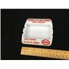 Image 2 : MILK GLASS ADVERTISING ASHTRAY (ESSO) *TRIBUNE SASK*