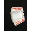 Image 3 : MILK GLASS ADVERTISING ASHTRAY (ESSO) *TRIBUNE SASK*