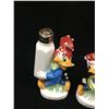 Image 2 : 1958 WALTER LANTZ KNOTHEAD AND SPLINTER WOODPECKER SALT AND PEPPER SHAVERS ( HAVE REPAIRS)
