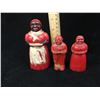 Image 2 : LOT OF AUNT JEMIMA AND UNCLE MOSE, BLACK AMERICANA SALT AND PEPPER SHAKERS (VINTAGE)