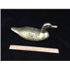 Image 1 : LARGE BRASS DUCK FIGURINE