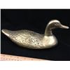 Image 2 : LARGE BRASS DUCK FIGURINE