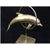 Image 4 : LARGE BRASS DOLPHIN FIGURINE