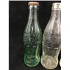 Image 4 : LOT OF 3 DIFFERENT  COCA-COLA BOTTLES (OLDER)