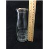 Image 5 : EMBOSSED SASKATCHEWAN COOPERATIVE CREAMERIES ADVERTISING MILK BOTTLE (1/2 PINT) *VINTAGE*