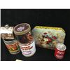 Image 4 : LOT OF TINS (MOLASSES, SYRUP, OLD PORT) *VINTAGE*