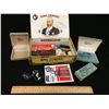 Image 1 : MISC LOT CIGAR BOX WITH VINTAGE MAKE UP, BOXES, MARILYN MONROE LIGHTER