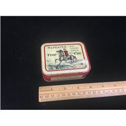 REPEATER TOBACCO TIN (VINTAGE)