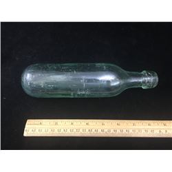 BLOB TOP ROUND BOTTOM BOTTLE (DUBLIN BELFAST CANTRELL & COCHRANE) *ANTIQUE*