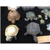 Image 4 : LARGE LOT OF VARIOUS TURTLE FIGURINES ETC…