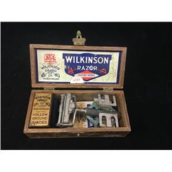 WILKINSON SWORD SAFETY RAZOR (WITH WOODEN BOX)