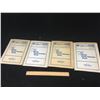 Image 1 : LOT OF 4 UNUSED JOHN DEERE HANDY FARM ACCOUNT BOOKS (1930s AND 40s)