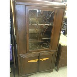 VINTAGE CHINA HUTCH (57” x 30” x 14”)