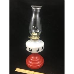 OIL LAMP (SCOTTIE DOG THEME)