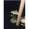 Image 2 : MISC VINTAGE BRASS LOT (GIRAFFES, GAVEL, DISH)