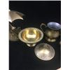 Image 4 : MISC VINTAGE BRASS LOT (GIRAFFES, GAVEL, DISH)