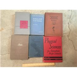 LOT OF OLD SCHOOL BOOKS