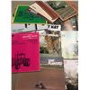 Image 4 : LOT OF VINTAGE JOHN DEERE ADVERTISING BROCHURES AND MANUAL