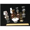 Image 1 : LOT OF MINITURE OIL LAMPS