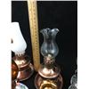 Image 4 : LOT OF MINITURE OIL LAMPS