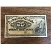 Image 1 : 25 CENT BILL (CANADA) *1900* (SHINPLASTER)