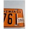 Image 2 : LICENCE PLATES (SASK) *1950* (EXCELLENT CONDITION)