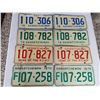 Image 1 : LICENCE PLATES (SASK) *1970, 73, 74, 76* (MATCHING NUMBERS)