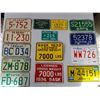 Image 1 : LOT OF 14 LICENCE PLATES (TRUCK, BIKE, TRAILER, MOTORCYCLE)