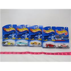 LOT OF 5 HOTWHEEL TOYS (95 CAMARO, SHO STOPPER, METRORAIL, ETC…)