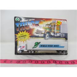 DIE CAST METAL TRUCK (WORLD WIDE MOVERS) *CHINA*