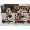 Image 4 : BOX OF O-PEE-CHEE HOCKEY CARDS (BOSTON BRUINS, WASHINGTON CAPITALS, CALGARY FLAMES, ETC) *7.5" HIGH 
