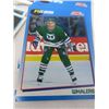 Image 5 : LOT OF HOCKEY CARDS (SCORE 91, O-PEE-CHEE) *TORONTO MAPLE LEAFS, SABRES, CANUCKS, ETC* (7" HIGH STAC