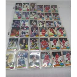 LOT OF 35 HOCKEY CARDS (O-PEE-CHEE) *ISLANDERS, RANGERS, FLYERS, BRUINS, ETC…*