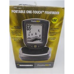 FISHFINDER (NOS) *HUMMINGBIRD-PIRANHA MAX 10 PORTABLE ONE TOUCH*