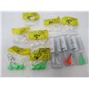 Image 1 : LOT OF 10 FISHING ITEMS (NOS) *7 X JIGS* (3 X HOOKS)