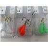 Image 2 : LOT OF 10 FISHING ITEMS (NOS) *7 X JIGS* (3 X HOOKS)