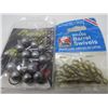 Image 6 : LOT OF 11 FISHING ITEMS (5 X SNAP SWIVEL) *2 X TWIN ACTION TAIL* (1 BRASS BARREL SWIVEL) *2 X LEN TH