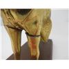 Image 3 : BRASS HORSE STATUE (LEGS HAVE BEEN GLUED/REPAIRED)