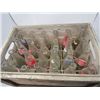 Image 3 : WOODEN CRATE OF ASSORTED GLASS BOTTLES (24) *ROYAL CROWN, DOUBLE COLA, MISSION, ETC…*