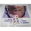 Image 3 : CANADA POST POSTER (THE PUCK STOPPED HERE) *22" WIDE X 28" LONG*