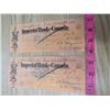 Image 2 : LOT OF 2 IMPERIAL BANK OF CANADA BANK NOTES ($14.00-$20.00)