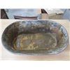 Image 2 : SMALL BABY TUB (GALVANIZED) *26" LONG X 13" WIDE X 15.5" DEEP*