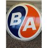 Image 2 : 6' ROUND B/A SIGN (PORCELAIN) *WITH RING* (DOUBLE SIDED) *NEAR MINT CONDITION*