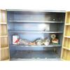 Image 5 : BLUE STREAK METAL CABINET (WITH KEY) *61" X 33" X 13"*