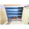 Image 6 : BLUE STREAK METAL CABINET (WITH KEY) *61" X 33" X 13"*