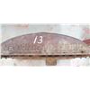 Image 3 : CAST IRON McCORMICK DEERING TRACTOR RADIATOR COVER