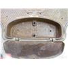Image 3 : EMBOSSED McCORMICK IMPLEMENT STANDING PLATFORM (WITH BUILT IN TOOL BOX) *34" X 27"*