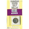 Image 1 : FIFTY CENT COIN (CANADA) *1954* (.800 FINE SILVER)