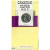 Image 2 : FIFTY CENT COIN (CANADA) *1954* (.800 FINE SILVER)